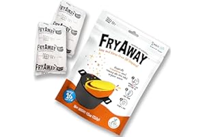 FryAway Deep Fry Ölverfestiger – 100% pflanzlich, für die umweltfreundliche Entsorgung von Altöl. Verfestigt bis zu 16 Tassen (4 Liter) Speiseöl – die einfache und saubere Lösung!