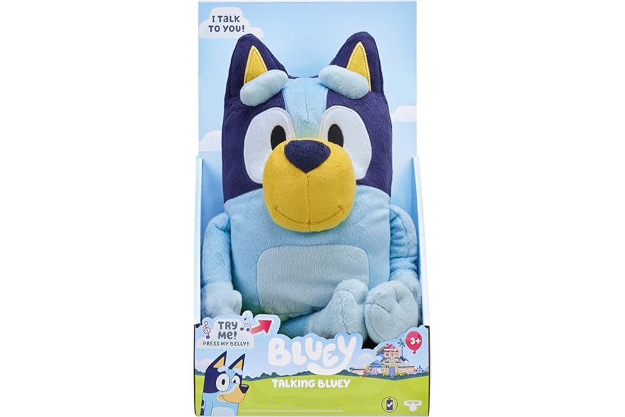 Bluey Special Effects Soft Toy Interactive Talking Plush 13”
