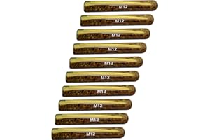 ERHARD-TRADING Lot de 10 cartouches d'ancrage composite M12 pour foret Ø 14 mm Mortier en résine synthétique Cartouche en verre Joint chimique
