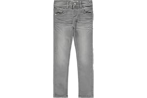 NAME IT Mädchen Skinny Fit Stretch Jeans in Denim grau