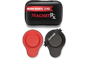 MagnetRX® Par Biomagnetico Imanes Kit de Imanes Biomagnéticos – Imanes de Neodimio para Magnetoterapia e Imanes Biomagnetismo – Pares Biomagnéticos Dr Goiz (2 Unidades)