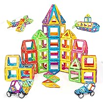 Jouets Magnétiques Souples Pour Enfants 2-4 Ans - Lot De 10 Personnages Colorés - Pour Tableau Blanc, Frigo, Création