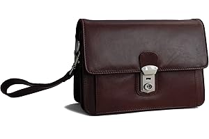 BRANCO - PRÄSENTIERT VON ZMOKA Branco Leder - edle Leder HerrenHandgelenktasche, Herrentasche,Handtasche, Ausgehtasche, Ledertasche, Doppelkammer verfügbar - präsentiert von ZMOKA®