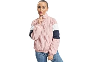 Urban Classics Damen leichte Trainingsjacke Ladies Crinkle Track Jacket