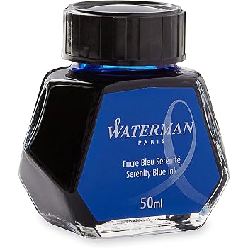 Encre Stylo Plume Hongdian Gris Bleuté - Flacon 60ml - Écoulement Fluide Et Neutre - Compatible Toutes Marques