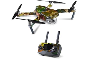 Skins4u Schutzfolie Design Aufkleber Skin kompatibel mit DJI Mavic Pro 2 / Zoom Broken Light