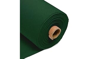 DISCOUNT FABRICS LTD Acrylic Felt Fabric 60 Inch 150cm Wide - Sewing Craft Material - Black, White, Yellow, Green, Brown, Orange, Grey, Blue, Red, Pink, Purple - Felt Sheets for Crafting & Decorations(Olive, 0.5m)