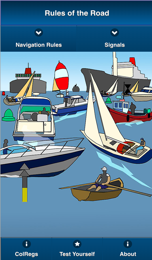ColRegs Rules of the Road for all Seagoing Sail and Power Vessels