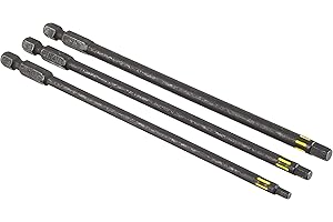 KWB 3 Drill Bits Set 150 mm Hex 3, 4, 5 mm Torsion 123441 (TQ 60 Steel with Torsion Zone, ISO 1173, Drive C6.3); 0 W; 0 V