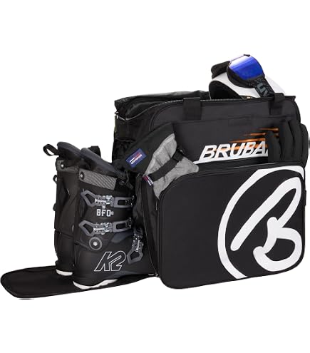Borsa Porta Scarponi Da Sci Brubaker | Casco E Attrezzatura Invernale Blu/nero