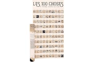 DUTIS Cadeau Maestro Sila Poster à gratter Les 100 Choses à Faire dans sa Vie