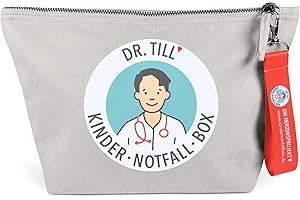 Dr. Till's Dr. Till Kindernotfallbox-Tasche zur Ersten Hilfe am Kind, mit Schere