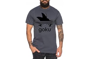 WhyKiki Adi Goku Maglietta da Uomo Dragon Master Son Ball Vegeta Turtle Roshi Db