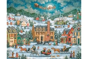 VERMONT CHRISTMAS COMPANY Christmas in Town Advent Calendar (Countdown to Christmas)
