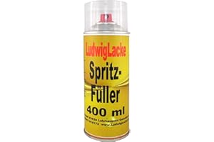 ‎LUDWIGLACKE 1 Spraydose Spritzspachtel Spritzfüller Grundierung grau für Autolack