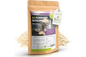 ‎VITA2YOU Vita2You Flohsamenschalen Bio 99% Reinheit 1000g - Laborgeprüft - 100% Bio Anbau - 1kg indische Flohsamen Schalen - Premium Qualität