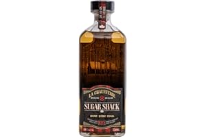 LES TRÉSORS D'ÉRABLE Whisky canadien Rye au sirop d'érable Sugar Shack de la Chaufferie