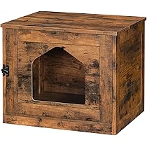 UPP XXL Katten- of Kleine Hondenmeubel I Compatibel met kattenbak of kussen I Met opbergruimte voor accessoires en kattenbakvulling I Afmetingen: 75 × 53,5 × 51,5 cm