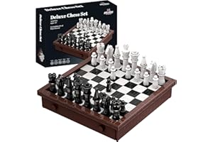 Apostrophe Games Jeu d'échecs en Blocs de Construction – 1 024 pièces pour Construire Vos Propres pièces d'échecs et Plateau, Compatible avec Tous Les Principaux Blocs de Construction