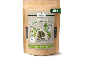 Biojoy Poivre noir en grain BIO (250 g), Graines de Poivre noir pour moulin (Piper nigrum)