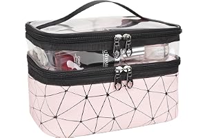 Trousse Trucchi Donna Borsa Porta Trucchi in Eco Pelle Vegana Con
