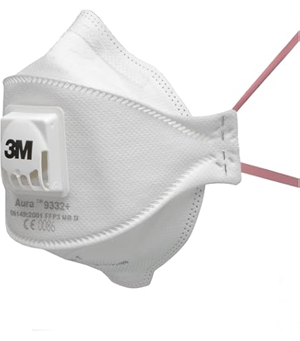 Mascherina Ffp3 Monouso 3M 8833 - Confezione Da 10 Pezzi - Foto 5