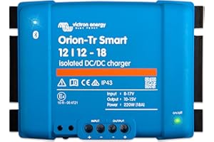 ‎VICTRON ENERGY Victron Energy Orion-Tr Smart DC-DC Ladebooster (Bluetooth) - 12/12V, 18 Amp, 220-Watt - Batterie Ladegerät für Doppelbatteriesysteme - Isoliert
