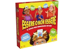 SPIN MASTER GAMES Editrice Giochi, Essere o Non Essere, il Più Classico tra i Giochi da Tavolo per Indovinare Chi Sei, Giochi di Società per la Famiglia, Giochi di carte per bambini, Giochi da Tavolo da 6 anni in su