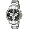 FERRE MILANO FM1G153M0071 Chronograph Stainless Steel Quartz Watch for Men, Black