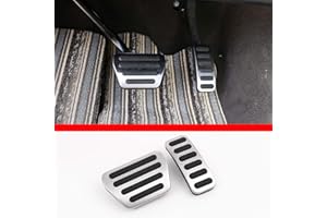 YIWANG 2 pz Auto Gas Carburante Freno Pedale Per LR Defender 90 110 2020 Accessori Auto (Stile B)