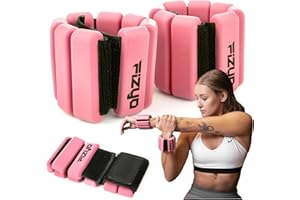 ‎FIZYO Fizyo Regulowany Zestaw Silikonowych Obciążników na Kostki i Nadgarstki 2 szt Idealne do Fitnessu, Biegania, Jogi, Pilatesu, Rehabilitacji, Basenu na Nogi Ręce, dla Kobiet Mężczyzn