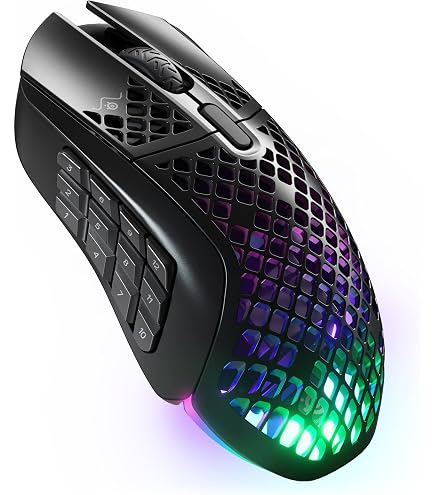 Venus Pro RGB Mouse da Gioco MMO Wireless, Sensore Ottico 16.000 Venus Pro RGB Mouse da Gioco MMO Wireless, Sensore Ottico 16.000