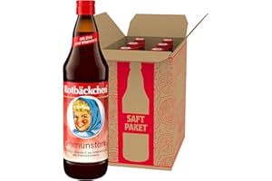 ‎ROTBÄCKCHEN ROTBÄCKCHEN Immunstark 6er Pack (6 x 700ml). Mehrfruchtsaft mit Zink und Vitamin C