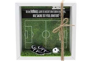 ZauberDeko Geldgeschenk Verpackung Geldverpackung Gutschein Fußball Mann Sport Weihnachten Geschenk