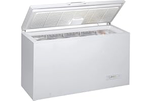 Privileg PFH 706 Gefriertruhe / Nutzinhalt 390 L / Cool or Freeze / Supergefrierfunktion / Door Balance/ SpaceMax / Kindersicherung, Weiß