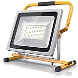 Brandson - 50W LED Baustrahler - Arbeitsscheinwerfer - Bauscheinwerfer - LED Fluter mit 4800 Lumen - Für den Innen- und Außen
