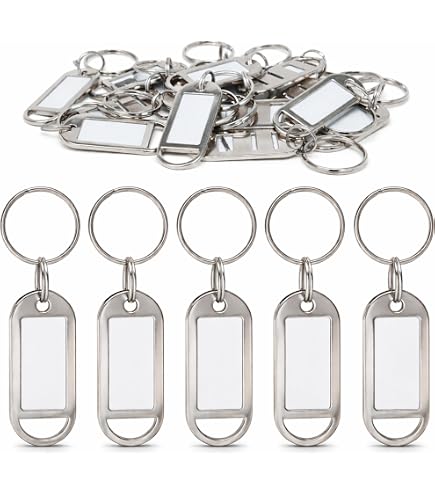 Portachiavi Pass Per Bagno 6 Pezzi – Etichette Uomo E Donna In PVC Per Ufficio, Scuola E Ristorante, 10,2 X 8,1 Cm