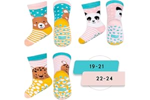 soxo Calcetines Antideslizantes Niño Regalos Originales Bebes 1 Año 3 Pares 6-36 Meses