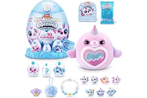 Rainbocorns Eggzania Frozen Mania od ZURU, kolekcjonerska pluszowa zabawka dla dziewczynek 3+, Glacia