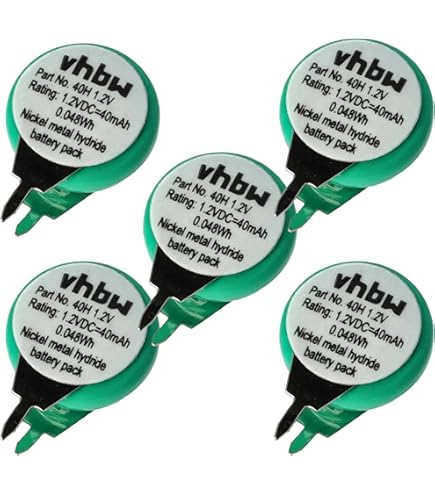 vhbw 2x celle batteria sostituisce Vapex VTE 1450M per lettore CD