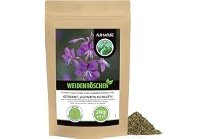 Alpi Nature Mjölkört Te 250g, Torkad och Skuren Mjölkört med Små Blommor, Mjölkörtste