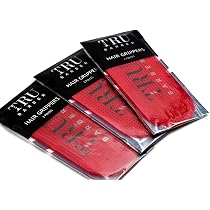 Tadipri Hair Grippers, 6 Stück – Haarteiler Für Friseure & Zu Hause, Schwarz