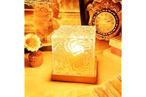 GY Wave Lamp Projecteur Ciel Etoile et Vague Océanique, Lampe LED Aurore Boréale 16 Couleurs avec Télécommande, Veilleuse Décorative, Cadeau Romantique Fête des Mères Saint-Valentin (Carré)