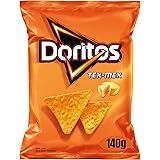 Doritos Tex Mex, Snack di Mais al Gusto Formaggio, 140g