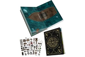 CZYY DND Battle Map Book, återanvändbart RPG terrängsats för miniatyrslag