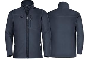 Uvex Echor kurtka polarowa, męska kurtka robocza, kurtka outdoorowa z polarem Sherpa