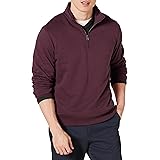 Amazon Essentials Felpa in Pile a Maniche Lunghe con Cerniera Intera Uomo