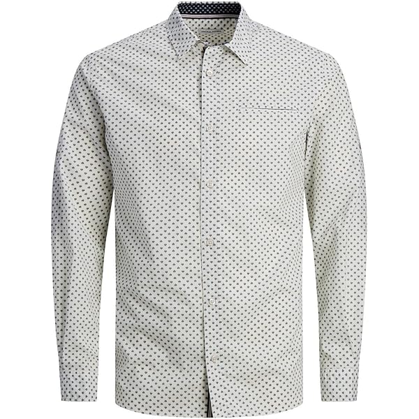 ATLAS FOR MEN Mens Long Sleeve Shirt 100% Cotton Sizes S-4XL Dress
