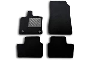 MTC AUTOMOTIVE Fußmatten für New Captur II 2020-, passgenau, verstärkte Gummi-Fersenpolster und Befestigungsknöpfe