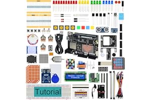 Freenove Ultimate Starter Kit with Board V5 Rev4 WiFi (Compatible with Arduino IDE), Arm Cortex-M4 Microcontroller, Onboard ESP32-S3, 399-Page Detailed Tutorial, 220 Items, 78 Projects